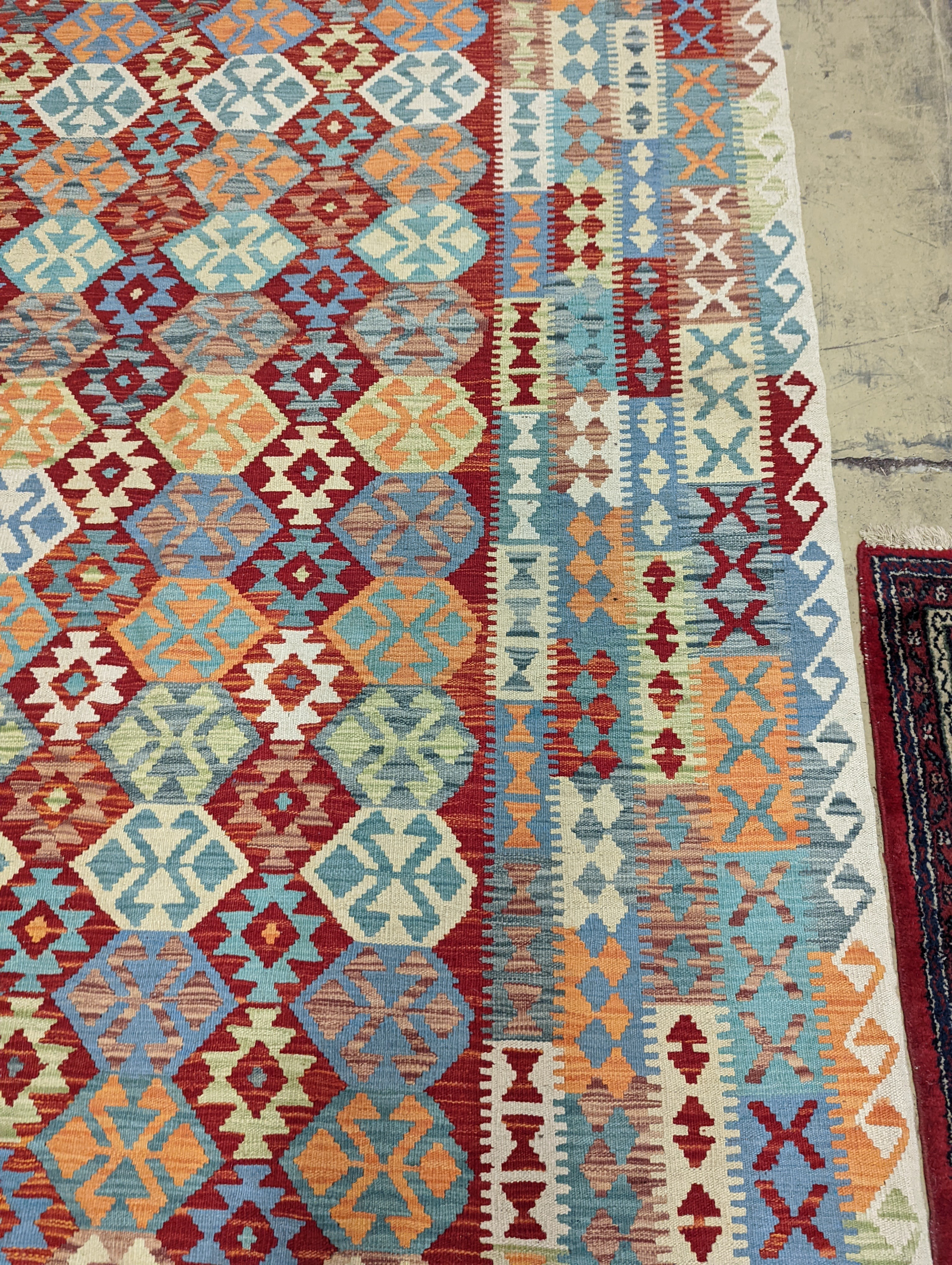 An Anatolian Kilim flatweave carpet, 390 x 300cm